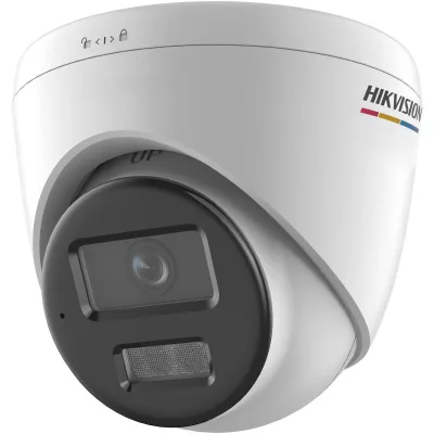 Camera de supraveghere IP Turret 4MP Hikvision DS-2CD1347G2H- LIUF/SL(2.8MM), lentila fixa 2.8mm, iluminare min: Color: 0 0.001 Lux @ (F1.0, AGC ON),0 Lux cu lumina alba, IR 30m, microfon incorporat, difuzor incorporat, slot card de memorie: