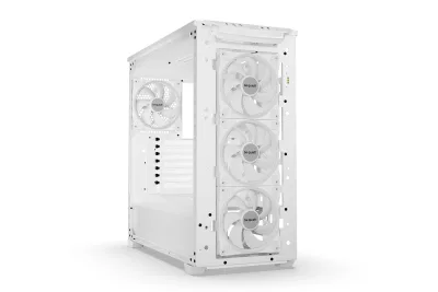 CARCASA be quiet "Shadow Base 800 FX", middle tower, gaming, fara sursa,  PSU shroud, 7 sloturi expansiune, alb, "BGW64" (timbru verde 0.32lei)