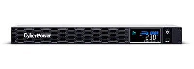 UPS CYBER POWER Line Int. cu Sinusoida Pura,rack 1U, 700VA/ 420W AVR,6xIEC,LCD,2x 6V/8Ah,Backup 2-9min,incarc.8h,USB,RS232,RJ45,slot SNMP,GreenP,seria CP "CP700EIPFCRM1U" (timbru verde 11 lei)