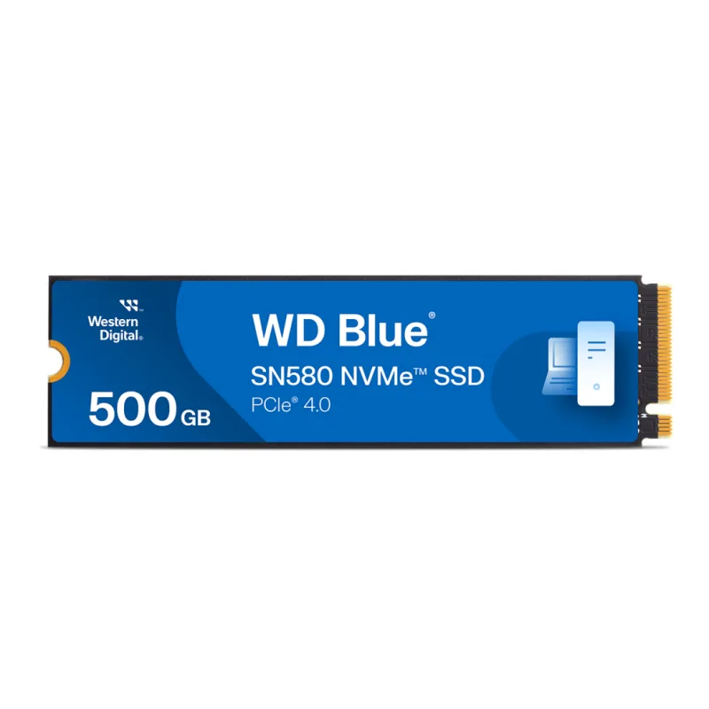 SSD intern Western Digital WD Blue SN580, 500 GB, PCI Express 4.0 x4, NVMe, M.2
