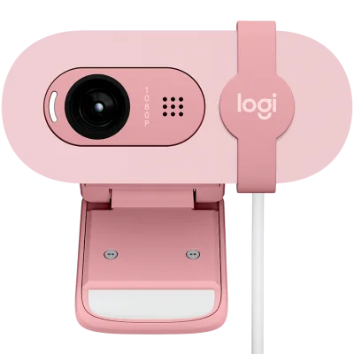 LOGITECH WEBCAM - Brio 100 Full HD Webcam - ROSE - USB - N/A - EMEA28-935 - WEBCAM "960-001623" (timbru verde 0.18 lei)