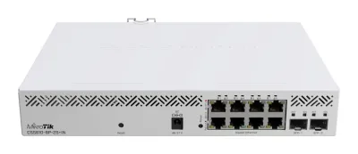 NET SWITCH 8PORT 1000M 2SFP+/CSS610-8P-2S+IN MIKROTIK "CSS610-8P-2S+IN" (timbru verde 2 lei)