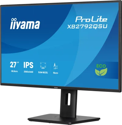 Iiyama ProLite XB2792QSU-B1 LED monitor 27" 1920x1080 Full HD (1080p) 120 Hz IPS 350 cd 1500, 3 ms HDMI DP speakers black "XB2792QSU-B1" (timbru verde 7 lei)
