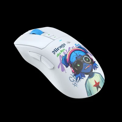 Mouse A4Tech, gaming, Bloody WaveLink Full Speed Dual Mode Wireless  USB Type-C/Charging Dock /Nyx Mirage, "R73UltraDuo Nyx Mirage", (timbru verde 0.18 lei) 4711421 002363