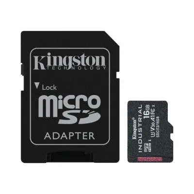 MEMORY MICRO SDHC 16GB UHS-I/W/A SDCIT2/16GB KINGSTON "SDCIT2/16GB" (timbru verde 0.03 lei)