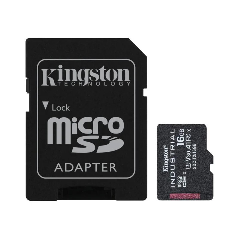 MEMORY MICRO SDHC 16GB UHS-I/W/A SDCIT2/16GB KINGSTON "SDCIT2/16GB" (timbru verde 0.03 lei)