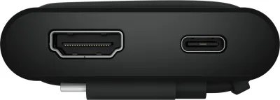 DL PRO 4-IN-1 USB-C TRAVEL HUB-DA225 "470-BFBN" (timbru verde 0.18 lei)