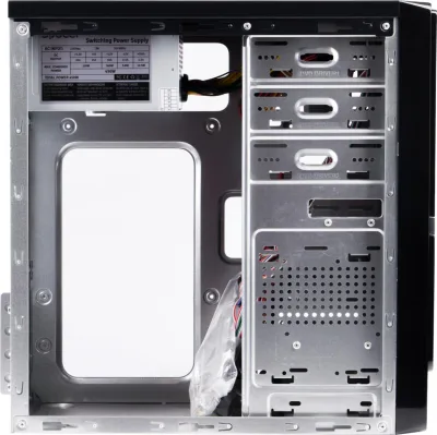 Carcasa SPACER SPC-MOON, Mid Tower, Black