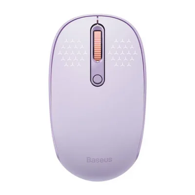 MOUSE Baseus PC sau NB wireless, 2.4GHz si Bluetooth, optic, 800/ 1200/1600 dpi,butoane/scroll 3/1, mov,"B01055503513-00" (timbru verde 0.18 lei) - 6932172632861