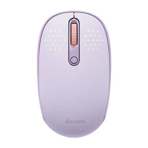 MOUSE Baseus PC sau NB wireless, 2.4GHz si Bluetooth, optic, 800/ 1200/1600 dpi,butoane/scroll 3/1, mov,"B01055503513-00" (timbru verde 0.18 lei) - 6932172632861