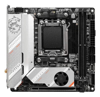 Placa de baza MPG B650I EDGE WIFI AM5 2DDR5 mini-ITX "MPG B650I EDGE WIFI"