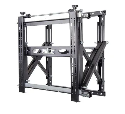 Suport perete cu pop-out B-Tech pentru ecrane cu diagonale intre 42"-120", greutate maxima suportata 125kg, VESA min. 200x100, VESA max. 400x400, distanta maxima de la perete 29.3 cm, sistem Push to open/push to close, se poate monta atat pe perete cat si