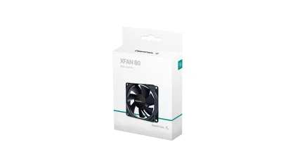 VENTILATOR DEEPCOOL PC Xfan 80, 80x80x25 mm, "DP-FDC-XF80" 4110 001 001 / 153720.8