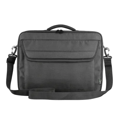 Geanta laptop Trust Atlanta, Negru, 2 ani Garantie