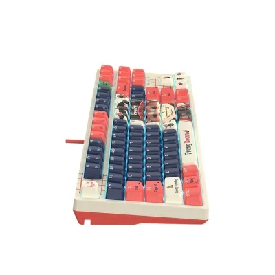 Tastatura gaming Bloody "AT87" Alpha Optical Switch Performance Keyboard USB Proxy Boom, US Layout "AT87 Proxy Boom" (timbru verde 0.8 lei) 4711421 000741