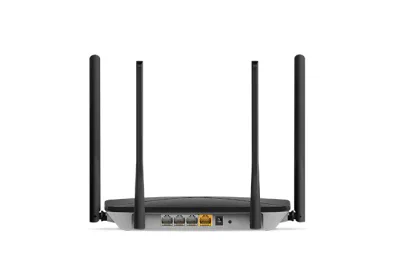 ROUTER MERCUSYS wireless 1200Mbps, 3 porturi 10/100/1000Mbps, Dual Band AC1200 "AC12G" (timbru verde 0.8 lei)