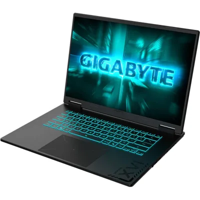 Laptop Gaming GIGABYTE A16, cu procesor AMD Ryzen 7 260, 16'' IPS, 16 GB DDR5, 512 GB, NVIDIA GeForce RTX 5060, 8GB GDDR7, Fr OS, 2 ani Garantie
