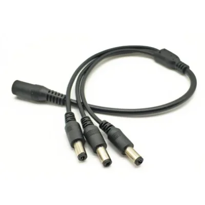 CABLU ALIMENTARE TIP SPLITTER 1 TO 3 DC1-3 Pachet 10 bucati