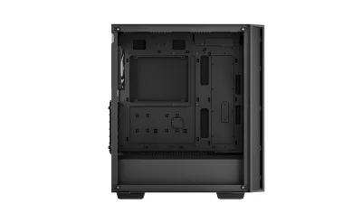 CARCASA DeepCool "MATREXX55",middle tower,gaming,fara sursa,suporta 8xfan, 4xfan inclus, USB 3.1 gen1x1, USB-C,audio+mic,7 sloturi expansiune,negru "R-MATREXX55-BCADA4-G-4" (timbru verde 0.32lei)