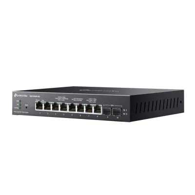 SWITCH TP-LINK POE Omada 8-Port 2.5GBASE-T si 2-Port 10GE SFP+ Smart Switch cu 8-Port PoE+, carcasa metalica "SG2210XMP-M2" (timbru verde 2 lei)