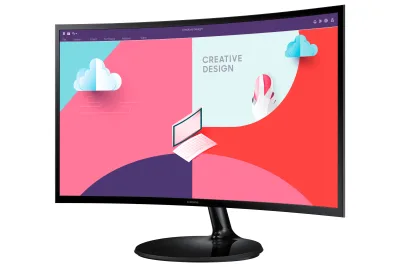 MONITOR 24" SAMSUNG LS24C364EAUXEN "LS24C364EAUXEN" (timbru verde 7 lei)