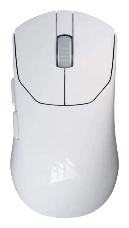 Mouse Gaming Wireless Corsair SABRE v2 PRO, 33000 DPI, Alb
