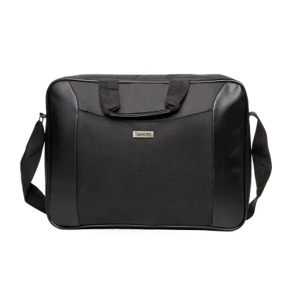 GEANTA SPACER, pt. notebook de max. 15.6", 1 compartiment, fara buzunare, waterproof,  nylon, negru, "Dots",  "SPM7942" ( EAN: 5949046600049 13927 001 001161744 . 8; "ACC-SPC0205003")