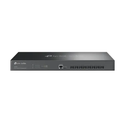 SWITCH TP-LINK  8 porturi JetStream 8-Port 10GE SFP+ L2+ Managed Switch. carcasa metalica "TL-SX3008F" (timbru verde 2 lei)