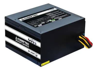 SURSA Chieftec Smart 400 W, non-modulara, ventilator 120 mm x 1, PCI-E 6+2 pin x 6, SATA x 12, "GPS-400A8" (timbru verde 2 lei)