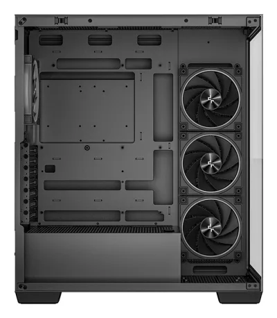CARCASA gaming "CG580 4F V2", middle tower, ATX, fara sursa, sticla securizata, suporta 8xfan, inclus 4xfanx120mm, ARGB, negru, PSU shroud,7 sloturi expansiune, USB-C x 1, USB 3.0 x 2, audio+mic, "R-CG580-BKADA4-G-2" (timbru verde 0.32lei)