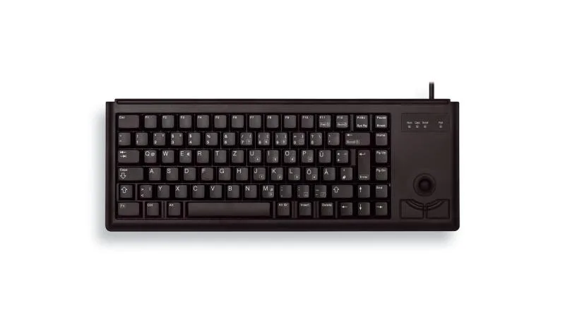 Tastatura CHERRY G84-4400, USB, Negru, German