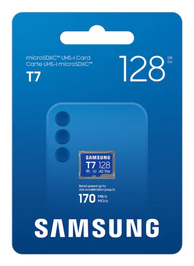 T7 microSD 128GB Card microSDXC™ UHS-I