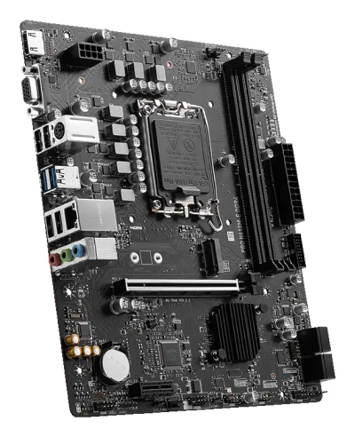 MSI PRO H610M-E DDR4, Micro-ATX, Socket 1700, Dual Channel DDR4 3200(OC)MHz, 1x PCIe x16 slots, 1x M.2 slots, 1x HDMI, 1 x VGA, 2x USB 3.2 Gen 1, 4x USB 2.0, 3Y "PRO_H610M-E_DDR4"
