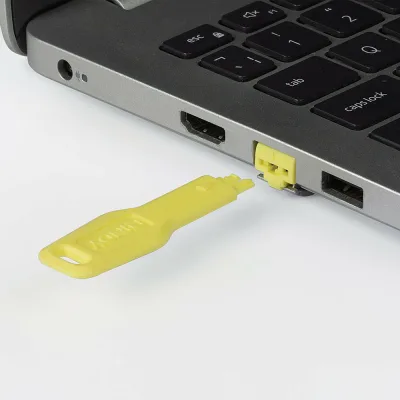 Lindy RJ-45 Port Blockers, 20 bucati, material ABS, Yellow
