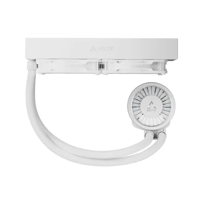 COOLER Arctic "Liquid Freezer III Pro 240 ARGB", skt. Intel si AMD, racire cu lichid, 2 x 120mm P12 Pro, 600 - 3000 RPM, ARGB adresabil, alb "ACFRE00186A" (timbru verde 2.00 lei)