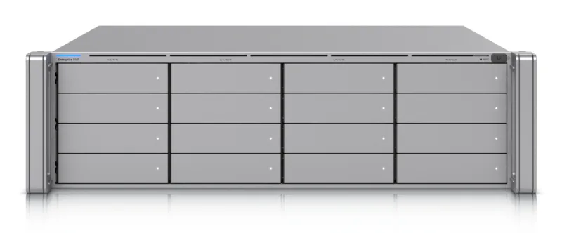 Ubiquiti 3U NVR with (16) 2.5/3.5" drive bays, supporting up to (70) 4K cameras or (210) Full HD cameras "ENVR-EU" (timbru verde 2 lei)