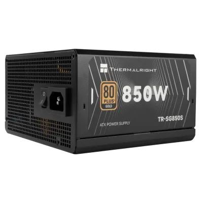 SURSA Thermalright, 850W,  certificare 80 Plus Gold, non-modular,  fan 120mm, negru, "TR-TG 850S" (timbru verde 2 lei)