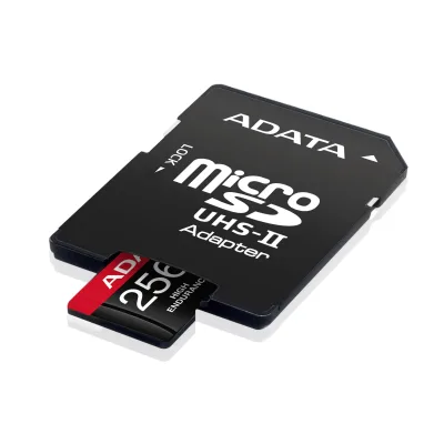 MICROSDXC 256GB AUSDX256GUI3V30SHA2-RA1, "AUSDX256GUI3V30SHA" (timbru verde 0.03 lei)