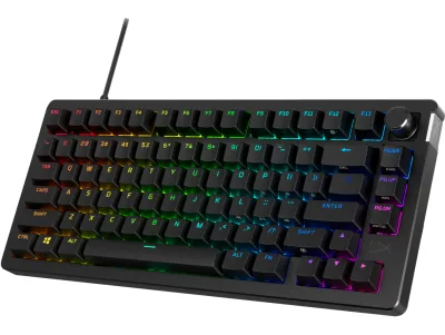 Tastatura Mecanica Gaming HyperX Alloy Rise 75, RGB, USB, Negru