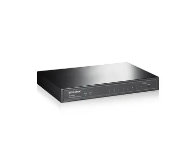 SWITCH TP-Link, 8-Porturi 10/100/1000Mbps Gigabit Smart Switch, metalic "SG2008" (timbru verde 2 lei)