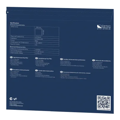 PAD TERMIC Arctic  "TP-2", 290x290mm, grosime 0.5mm, 3.2g/cm3 6.0 W/m.K, "ACTPD00017A"