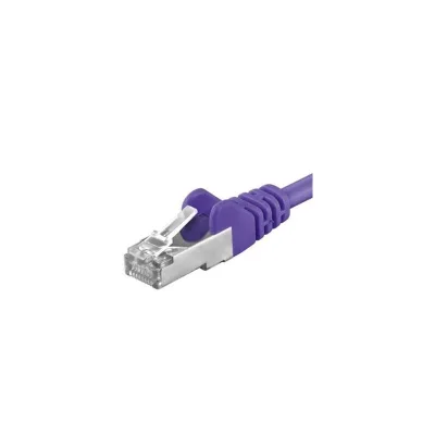 Patchcord SFTP RJ45-RJ45 Cat.6A, 3m, violet, "SFTP-6A-3-V" (timbru verde 0.08 lei)