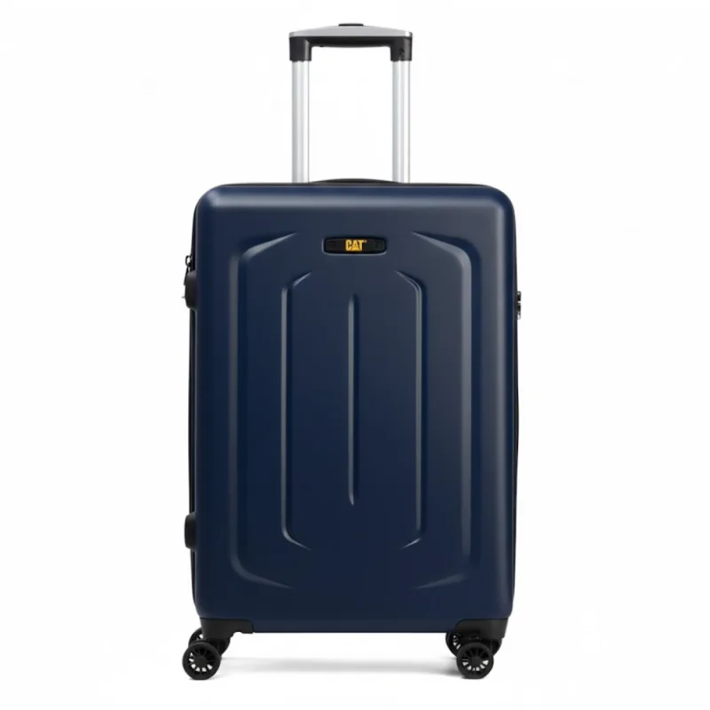 Troller cabina avion, CATERPILLAR Cargo Sculpted, 35L, ABS+PC - midnight blue "CAT-84617-184"