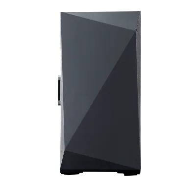 CARCASA Zalman "Z1 Iceberg", middle tower, fara sursa, suporta 5xfan, 3xfan inclus, USB 3.1 gen1 x 2, USB 2.0 x 1, audio+mic, 4 sloturi expansiune, negru "Z1 Iceberg Black" (timbru verde 0.24lei)