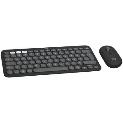 LOGITECH Pebble 2 Combo for Mac - TONAL GRAPHITE - (US) INTL - BT - N/A - INTNL-973 - MAC "920-012244" (timbru verde 0.8 lei)