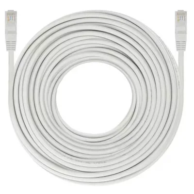 PATCH CORD UTP SPACER Cat6, cupru-aluminiu, 30 m, alb, AWG26, "SPPC-UTP-CAT6-30M" (timbru verde 0.8 lei)