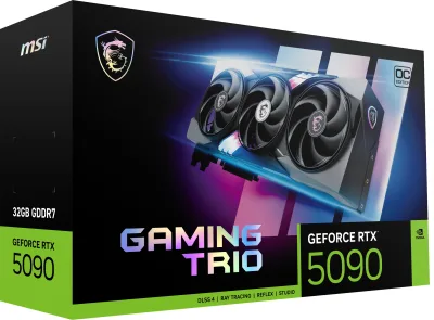 PLACA VIDEO MSI GeForce RTX 5090 32G GAMING TRIO OC