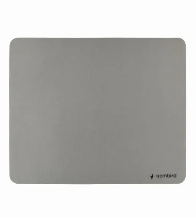 MousePAD GEMBIRD, cauciuc si material textil, 220 x 180 x 3 mm, gri, "MP-S-G"