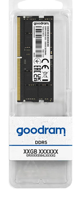 GOODRAM RAM DDR5 SODIMM 5600MHz CL46 32GB GR5600S564L46/32G "GR5600S564L46/32G"