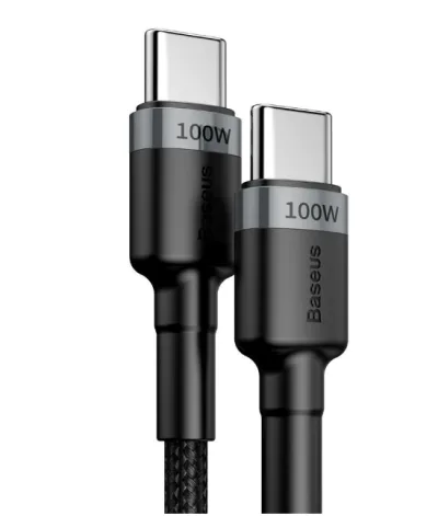 Cablu Baseus Cafule CATKLF-ALG1 2m, negru